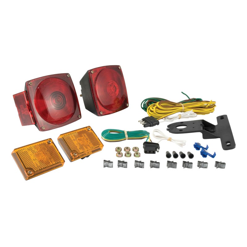 CURT 53540 Replacement Trailer Light Kit, Combination Lamps, Side Markers, Wiring - Image 1